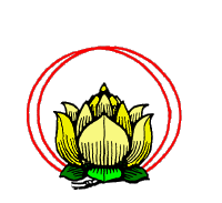 Lotust flower with rings of Unitarian Universalist chalice